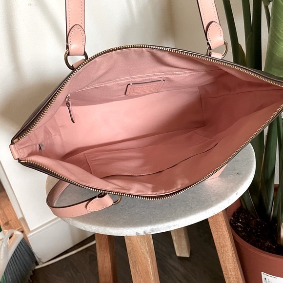 💕COACH Gallery Tote purse canvas bag 79609 - Picture 8 of 16